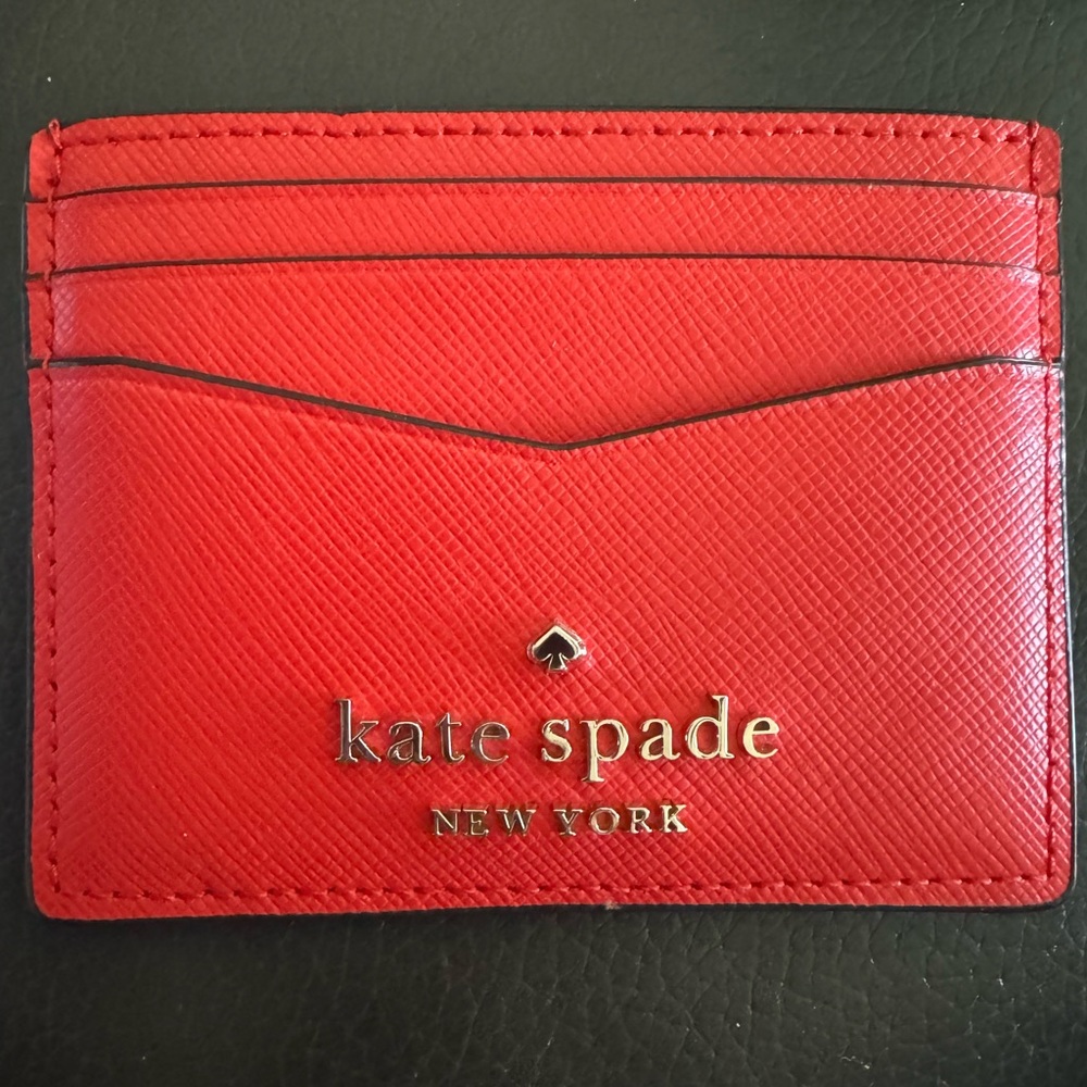 Kate Spade Red Card Holder